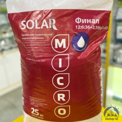 Удобрение SOLAR Финал 12:6:36+2,5MgO+МЭ купить в Красноярске