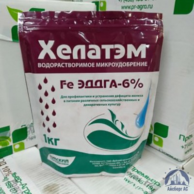 Удобрение ХЕЛАТЭМ Fe 6 Fe EDDHA (ЭДДГА) 6 % купить в Красноярске