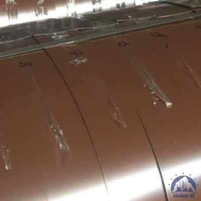Штрипс с полимерным покрытием 0,45х1250 мм RAL8017 купить в Красноярске