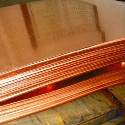 Лист медный 52х600х1500 мм М1 ГОСТ 1173-2006 купить в Красноярске