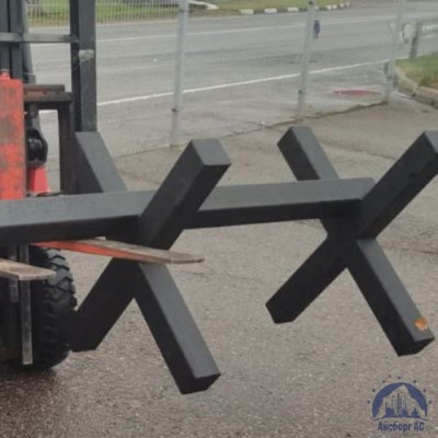 Дорожное заграждение оцинкованное противотанковое "Ёж" ПП купить в Красноярске