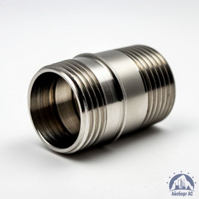Ниппель переходной нержавеющий DN 40х25 1 1/2"-1" 48,3х33,7 мм AISI 316 двойной НР-НР купить в Красноярске